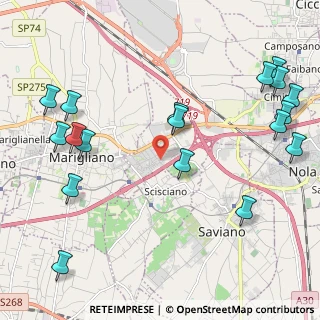 Mappa Via Parrocchia, 80030 San Vitaliano NA, Italia (2.95)