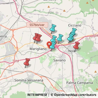 Mappa Via Gabriele D'Annunzio, 80030 San Vitaliano NA, Italia (3.19909)