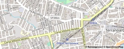 Mappa Olbia