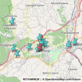 Mappa Via Oscar D'Agostino, 83100 Avellino AV, Italia (2)