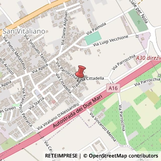 Mappa Traversa Via Cittadella, 50, 80030 San Vitaliano, Napoli (Campania)