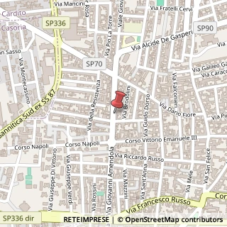 Mappa Via Giovanni Amendola, 209, 80021 Afragola, Napoli (Campania)