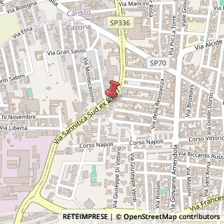 Mappa Strada Statale Sannitica, km8700, n 74, 80026 Casoria NA, Italia, 80026 Casoria, Napoli (Campania)