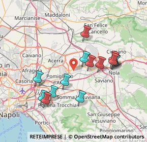 Mappa Via Alessandro Manzoni, 80031 Brusciano NA, Italia (7.55929)