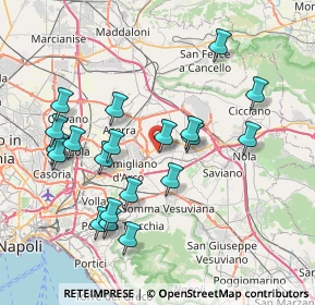 Mappa Via Vincenzo Bellini, 80031 Brusciano NA, Italia (8.3)