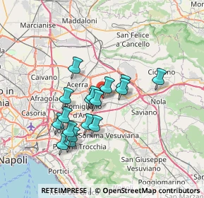 Mappa Via Vincenzo Bellini, 80031 Brusciano NA, Italia (6.34706)