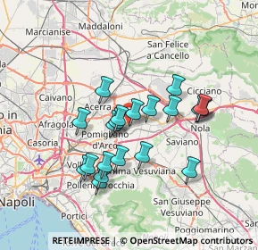 Mappa Via Alessandro Manzoni, 80031 Brusciano NA, Italia (6.453)