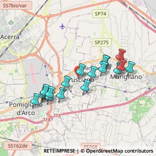 Mappa Via Vincenzo Bellini, 80031 Brusciano NA, Italia (1.97474)