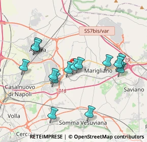 Mappa Via Vincenzo Bellini, 80031 Brusciano NA, Italia (3.984)