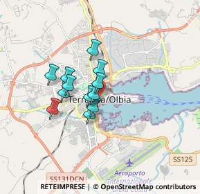 Mappa Piazzetta Dionigi Panedda, 07020 Olbia SS, Italia (1.25167)