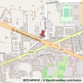 Mappa Via San Francesco a Patria, 56, 80014 Giugliano in Campania, Napoli (Campania)