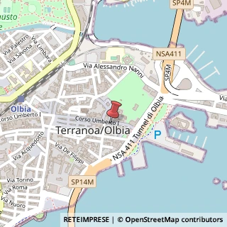 Mappa Corso Umberto I, 28, 07026 Olbia, Olbia-Tempio (Sardegna)
