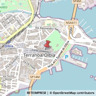 Mappa Corso Umberto I, 44, 07026 Olbia, Olbia-Tempio (Sardegna)