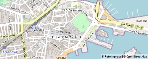 Mappa Olbia