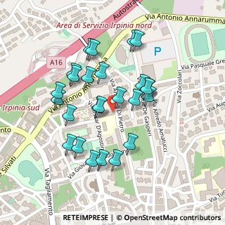 Mappa Piazzale Antonio, 83100 Avellino AV, Italia (0.23077)