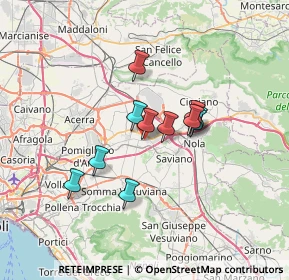 Mappa Via Ambasciatore Montagna, 80034 Marigliano NA, Italia (5.34727)