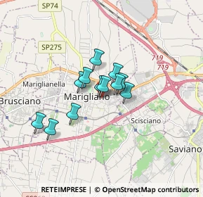 Mappa Via Ambasciatore Montagna, 80034 Marigliano NA, Italia (1.14417)