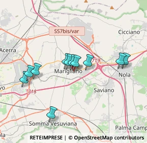 Mappa Via Ambasciatore Montagna, 80034 Marigliano NA, Italia (3.35364)