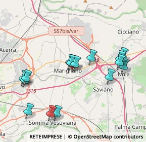 Mappa Via Ambasciatore Montagna, 80034 Marigliano NA, Italia (4.456)