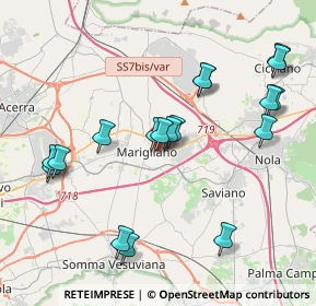 Mappa Via Ambasciatore Montagna, 80034 Marigliano NA, Italia (4.44722)