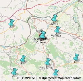 Mappa Vico Ii Ortilizi, 85028 Rionero in Vulture PZ, Italia (18.74)