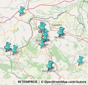 Mappa Vico Ii Ortilizi, 85028 Rionero in Vulture PZ, Italia (16.90143)