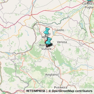 Mappa Vico Ii Ortilizi, 85028 Rionero in Vulture PZ, Italia (34.42923)