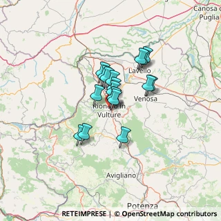Mappa Vico Ii Ortilizi, 85028 Rionero in Vulture PZ, Italia (9.2)