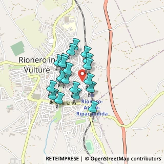 Mappa Vico Ii Ortilizi, 85028 Rionero in Vulture PZ, Italia (0.332)