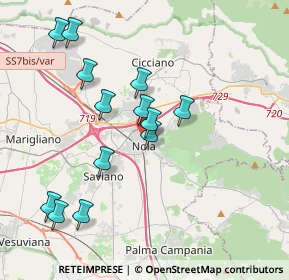Mappa Via P. A. Mastrilli, 80035 Nola NA, Italia (4.06385)
