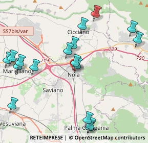 Mappa Via P. A. Mastrilli, 80035 Nola NA, Italia (5.39471)