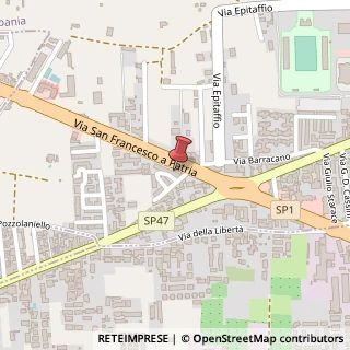 Mappa Via San Francesco a Patria, 49, 80014 Giugliano in Campania, Napoli (Campania)