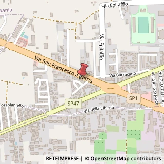 Mappa Via San Francesco a Patria, 51, 80014 Giugliano in Campania, Napoli (Campania)