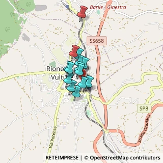 Mappa Via Benedetto Cairoli, 85028 Rionero In Vulture PZ, Italia (0.48067)