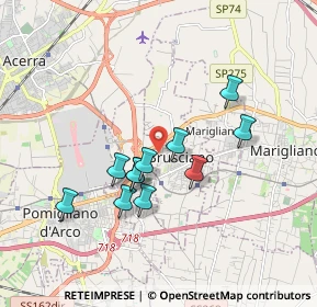 Mappa Via Antonio de Curtis, 80031 Brusciano NA, Italia (1.61455)