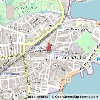 Mappa Via Sassari, 16, 07026 Olbia, Olbia-Tempio (Sardegna)