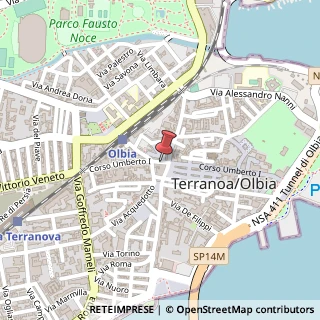 Mappa Corso Umberto I, 135, 07026 Olbia, Olbia-Tempio (Sardegna)