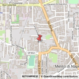 Mappa Corso Europa, 139, 80017 Melito di Napoli, Napoli (Campania)