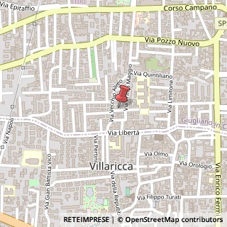 Mappa Via Torquato Tasso, 121, 80014 Quarto, Napoli (Campania)