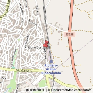 Mappa Via Roma, 152, 85028 Rionero in Vulture, Potenza (Basilicata)
