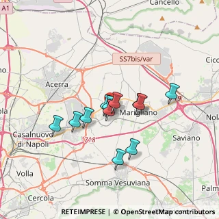 Mappa Via Giacomo Matteotti, 80031 Brusciano NA, Italia (2.8475)