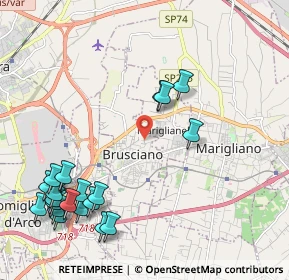 Mappa Via Giacomo Matteotti, 80031 Brusciano NA, Italia (2.8405)