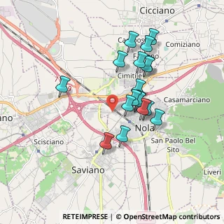 Mappa Traversa Sant'Agata, 80035 Nola NA, Italia (1.64833)