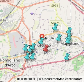 Mappa Via Giacomo Leopardi, 80031 Brusciano NA, Italia (2.00214)