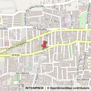 Mappa Via innamorati 85, 80014 Giugliano in Campania, Napoli (Campania)