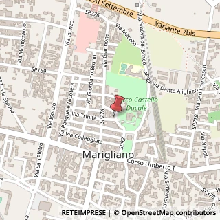 Mappa Piazza Castello, 22, 80034 Marigliano, Napoli (Campania)