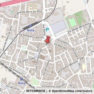 Mappa Via Morelli e Silvati, 3, 80035 Nola, Napoli (Campania)
