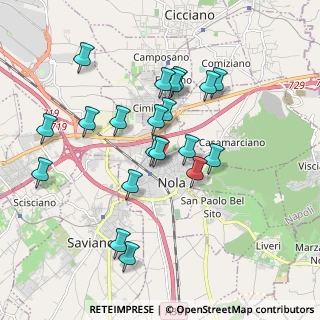 Mappa Via Morelli e Silvati, 80030 Nola NA, Italia (1.8865)