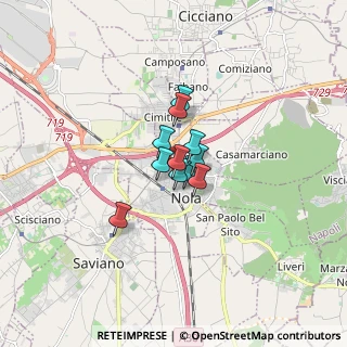 Mappa Via Morelli e Silvati, 80030 Nola NA, Italia (0.81182)