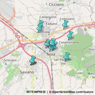 Mappa Via Morelli e Silvati, 80030 Nola NA, Italia (1.5825)